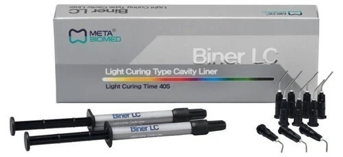 Meta Biomed Biner LC DENTAL Light Curing type cavity liner Base