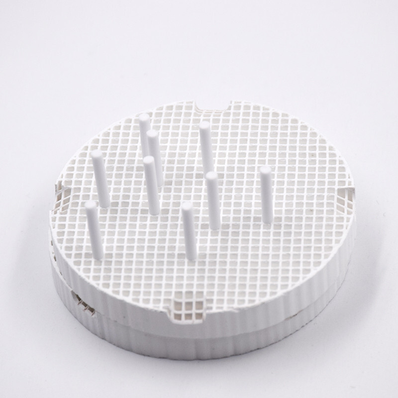 Dental Lab Ceramic Honeycomb Firing Trays Round Porcelain Zirconia Supply Pins