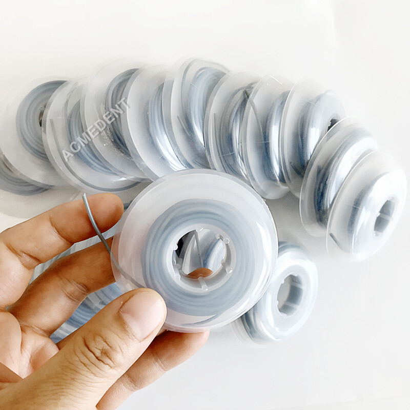 Dental Ortho Archwire Elastic Tube Protective Sleeve Elastomeric Bumper Tube
