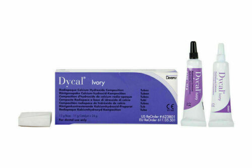 10X Dycal Ivory Dentin Radiopaque Calcium Hydroxide Dental Pulp Capping Exp 2024