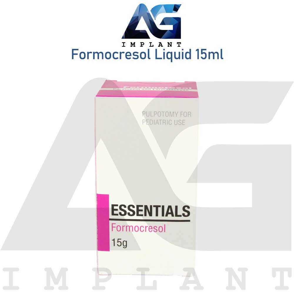Dental Formocresol Liquid 15ml Effective Pulp Devitalization Pain Relief Endo