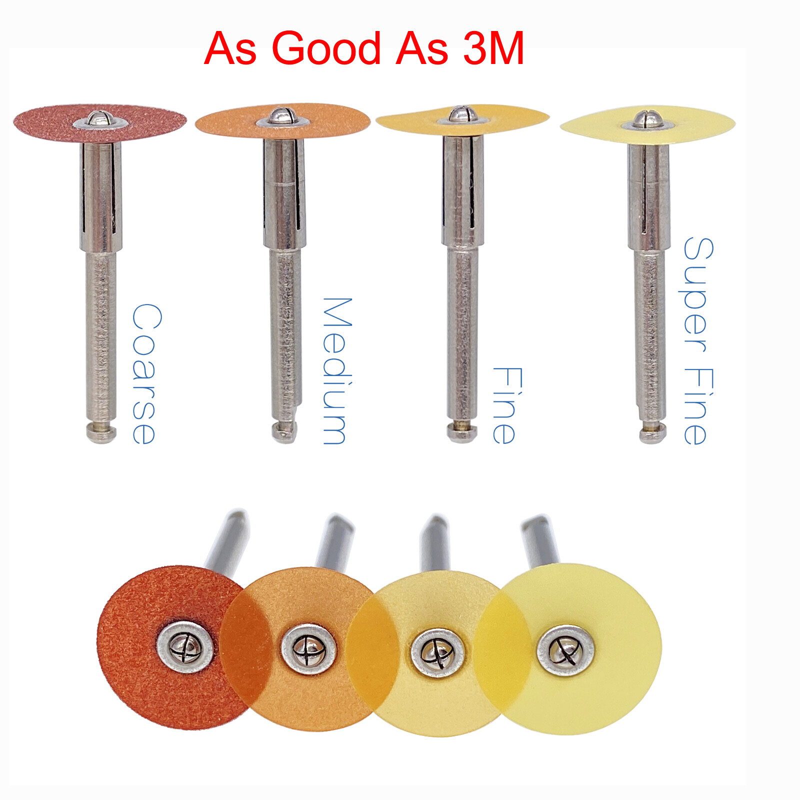 Dental Sof-Lex Contouring & Polishing 2382C/2382M/2382F/2382SF Discs 1/2″ 12.7mm