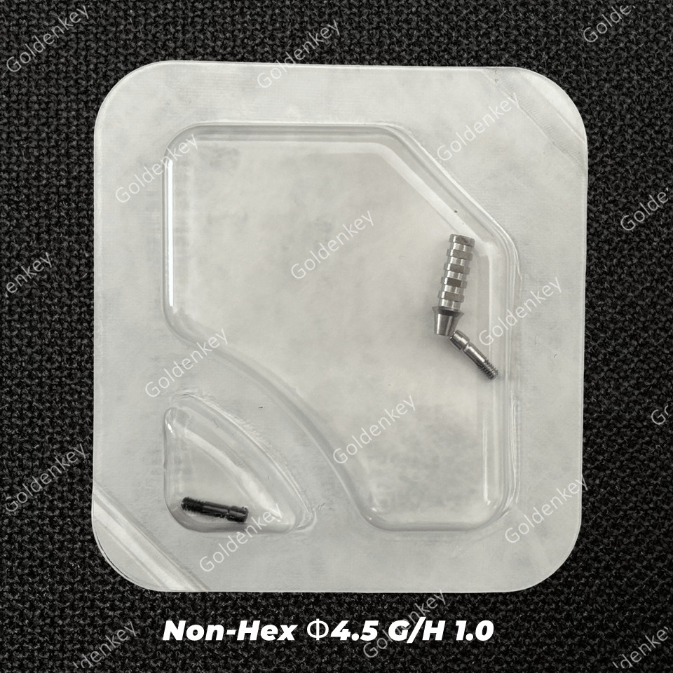 Dental ET Temporary Abutment Mini Regular Hex Non-Hex Ti Screws EbonyGold Osstem