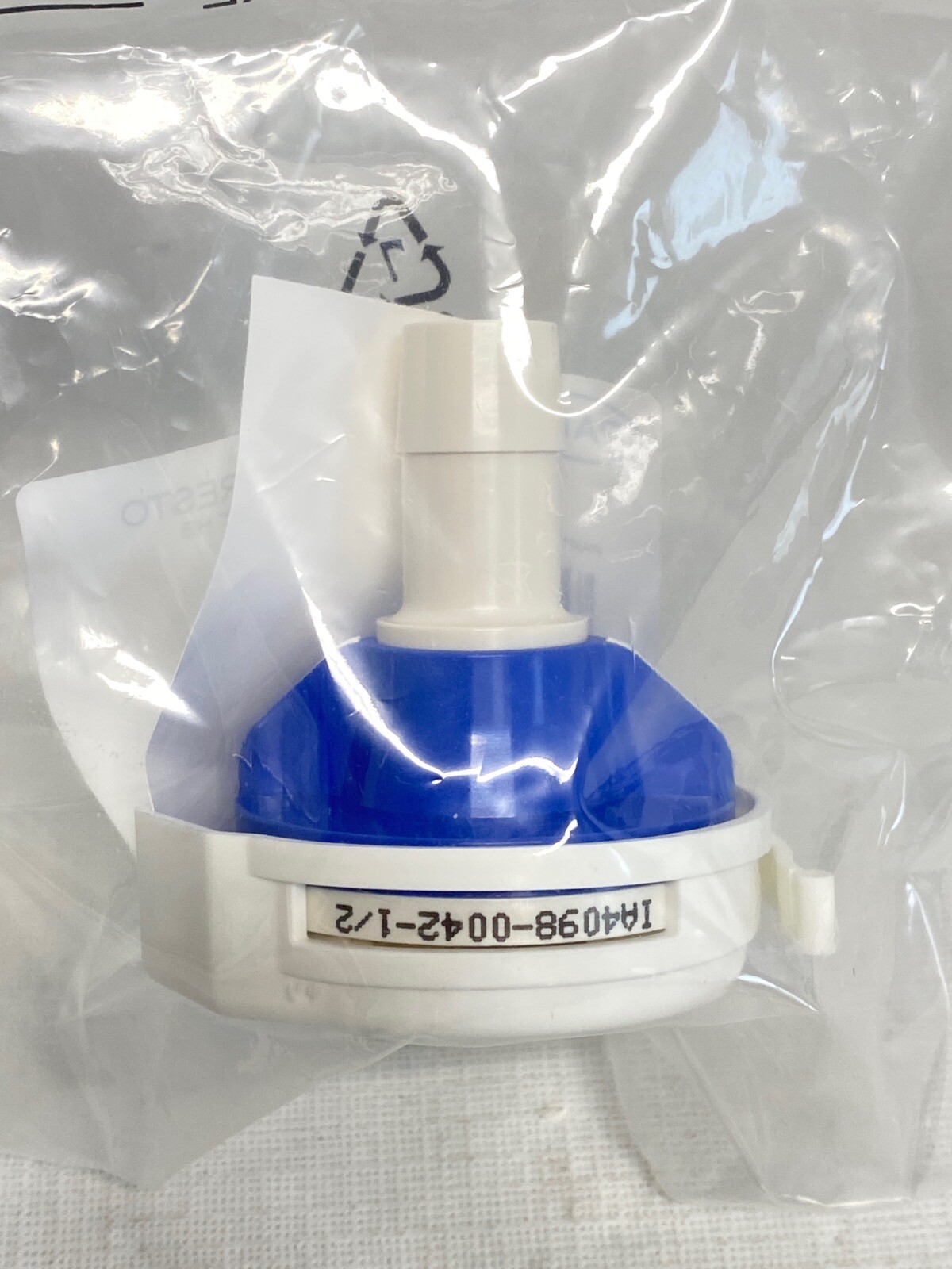 (2) PALL Kleenpak Presto Aseptic Connector 1/2” HB 14mm ID PSC1G06