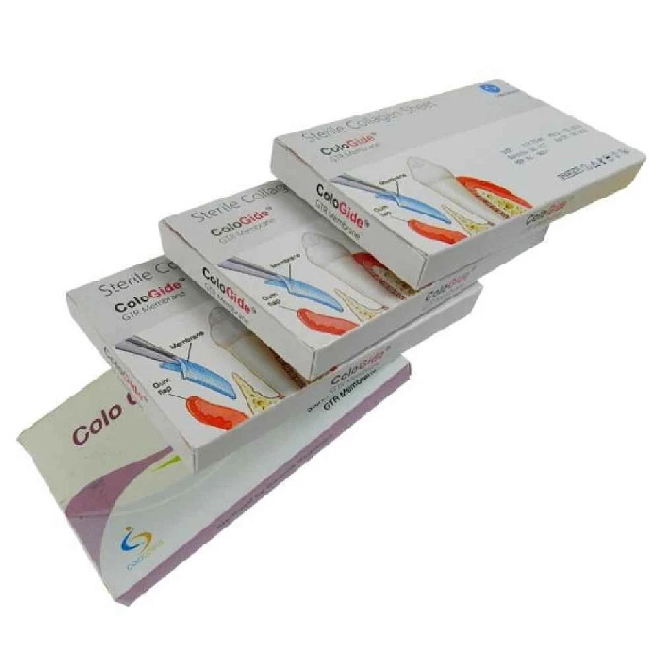 5 Pcs Cologide Sterile Collagen Sheet GTR Membrane EXP AUG 27 US TARIFF PAID FS