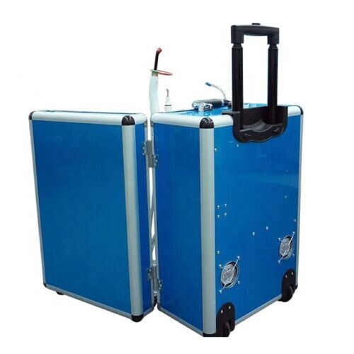 Greeloy Portable Dental Unit +Curing light +Scaler +High & Low Speed Handpieces