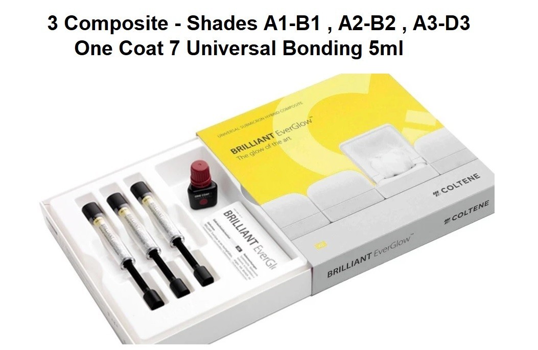 Coltene Dental BRILLIANT EVERGLOW Universal Submicron Composite & Bonding Kit