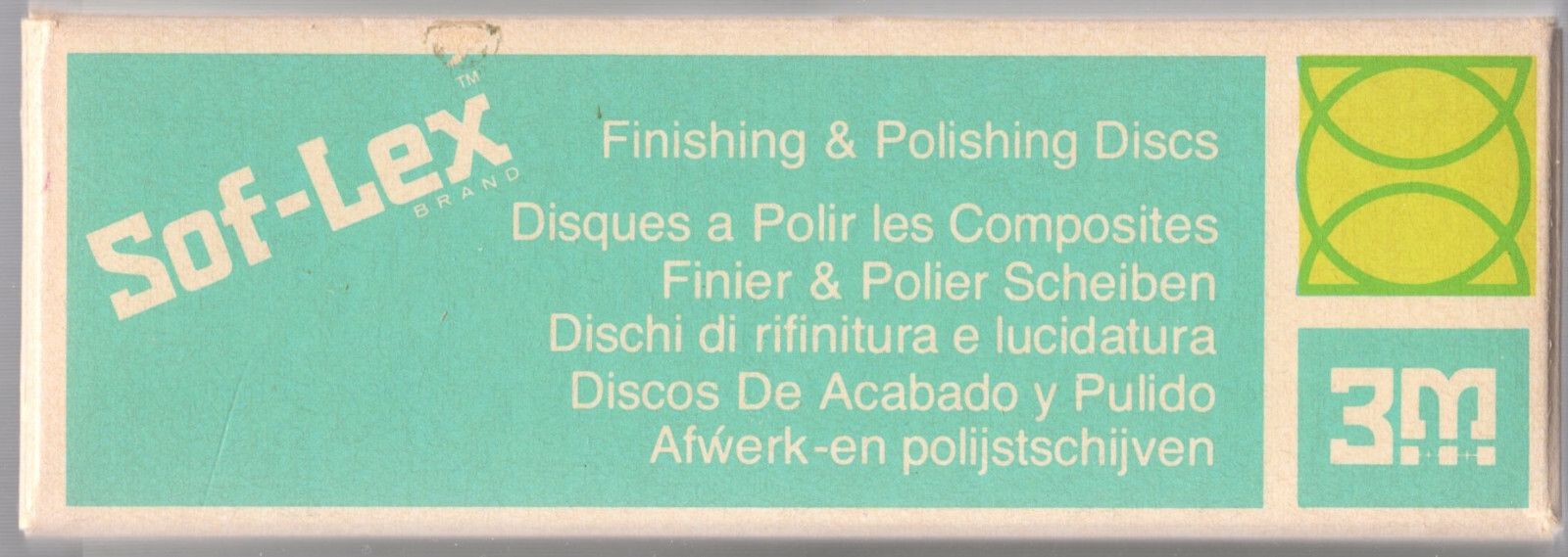 Sof-Lex Finishing & Polishing Discs, #1958SF – Super-Fine, 141 pcs, unused