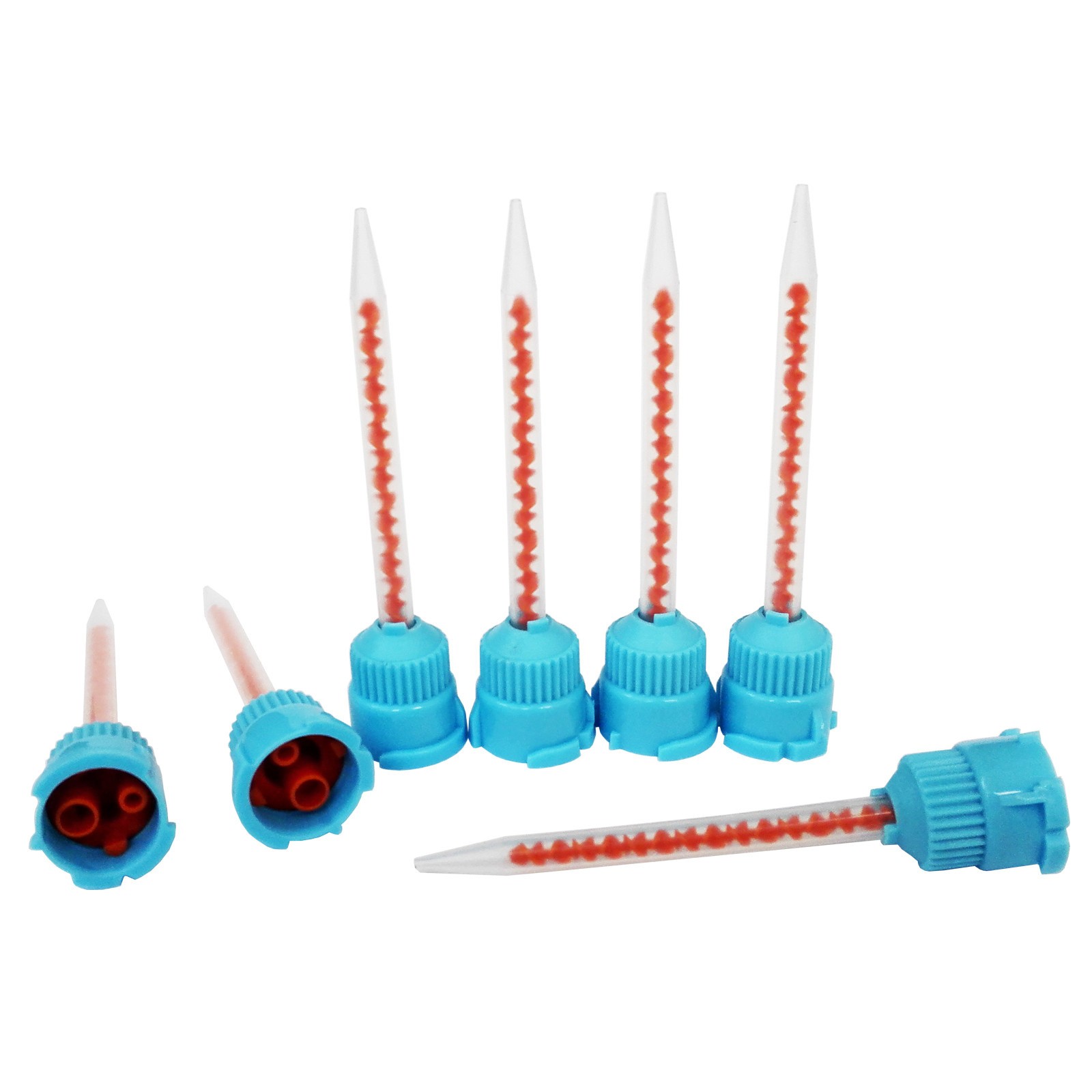 Dental Mixing Tips for Impression Temp Crowns Material (10:1) 50Pcs/Bag