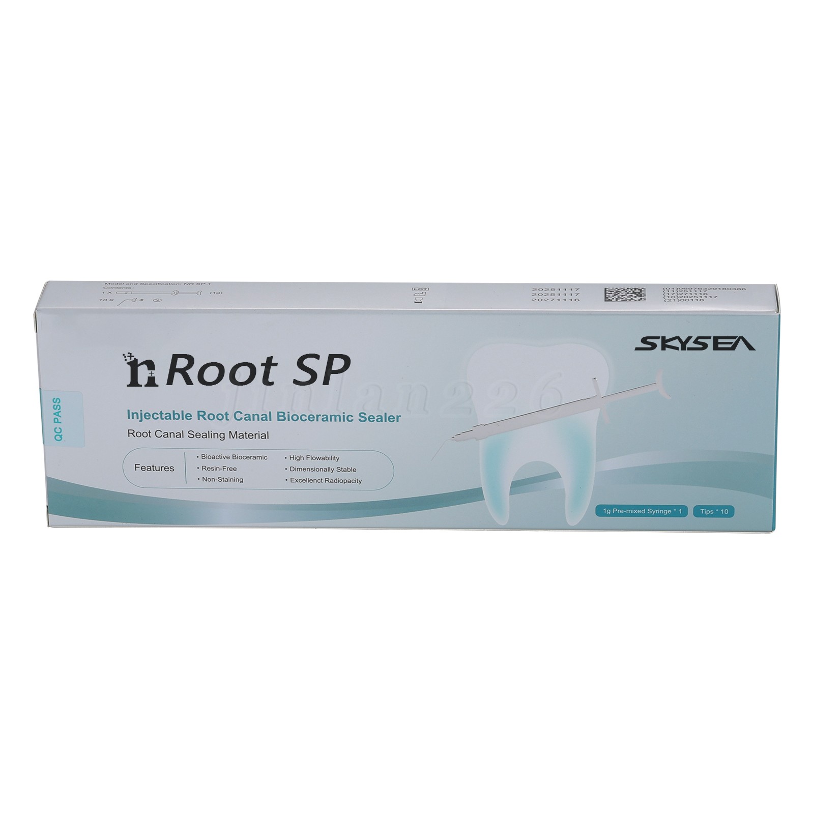 1g Dental root canal endofill bioceramic sealer/Root canal bioceramic sealer SP