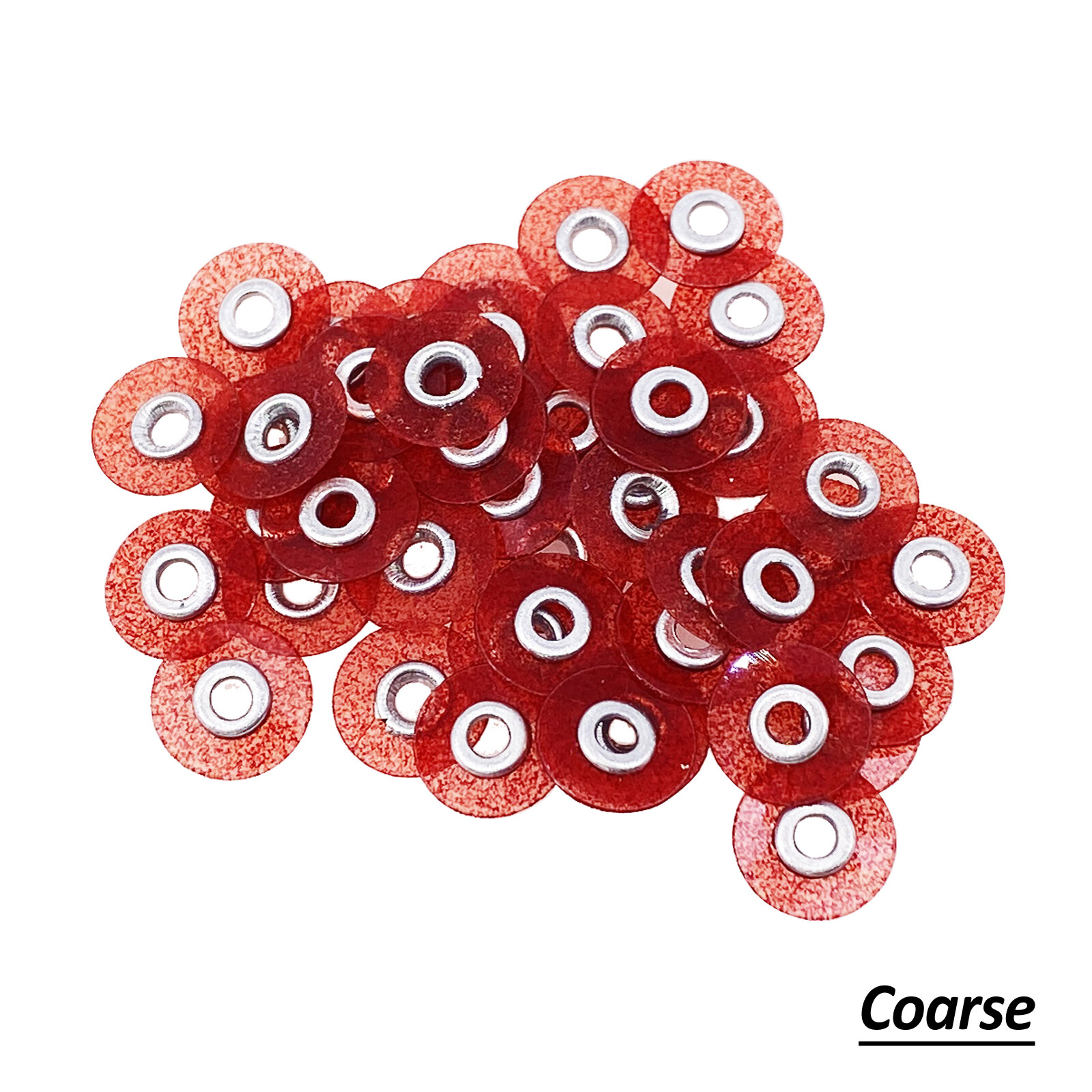 50pcs Dental Sof-Lex Contouring Finishing Pop-On Polishing Discs 9.5mm/12.7mm