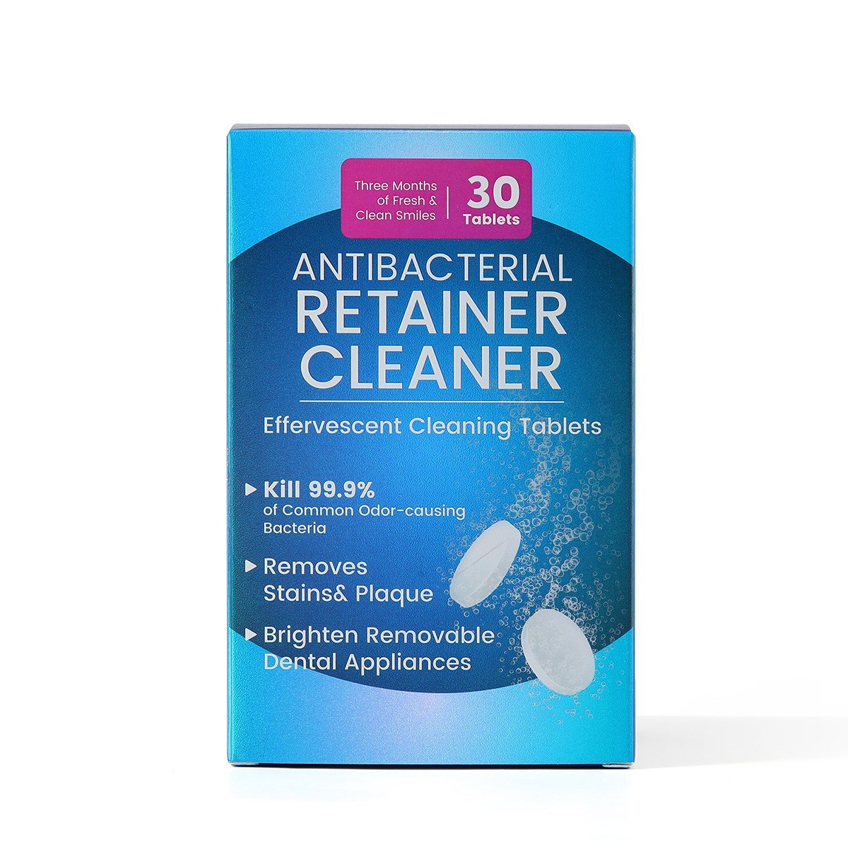 Pro Retainer Cleaning Tablets Ultimate Fast Denture, Braces & Invisalign Cleaner