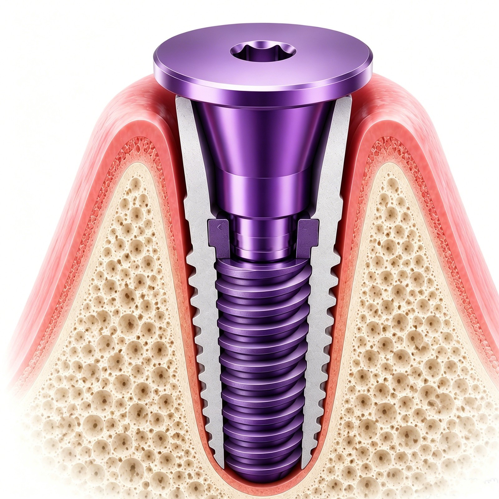 US Dental Cover Screw For Nobel Biocare NP RP Implant Conical Connection Healing