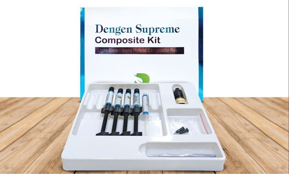 Dental SUPREME Light Cured Nano Hybrid 4 Composite Bonding Etch Restorative Kit