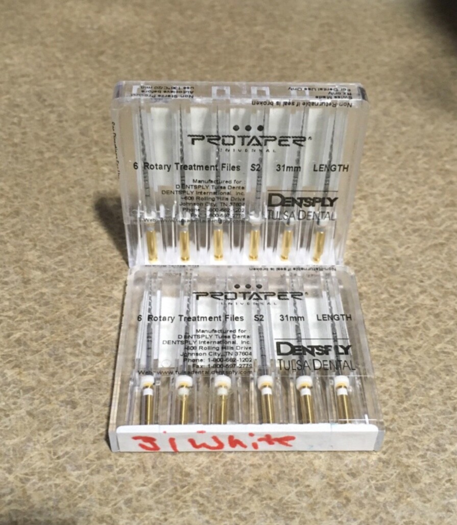 protaper universal S2 31mm white 2 available 