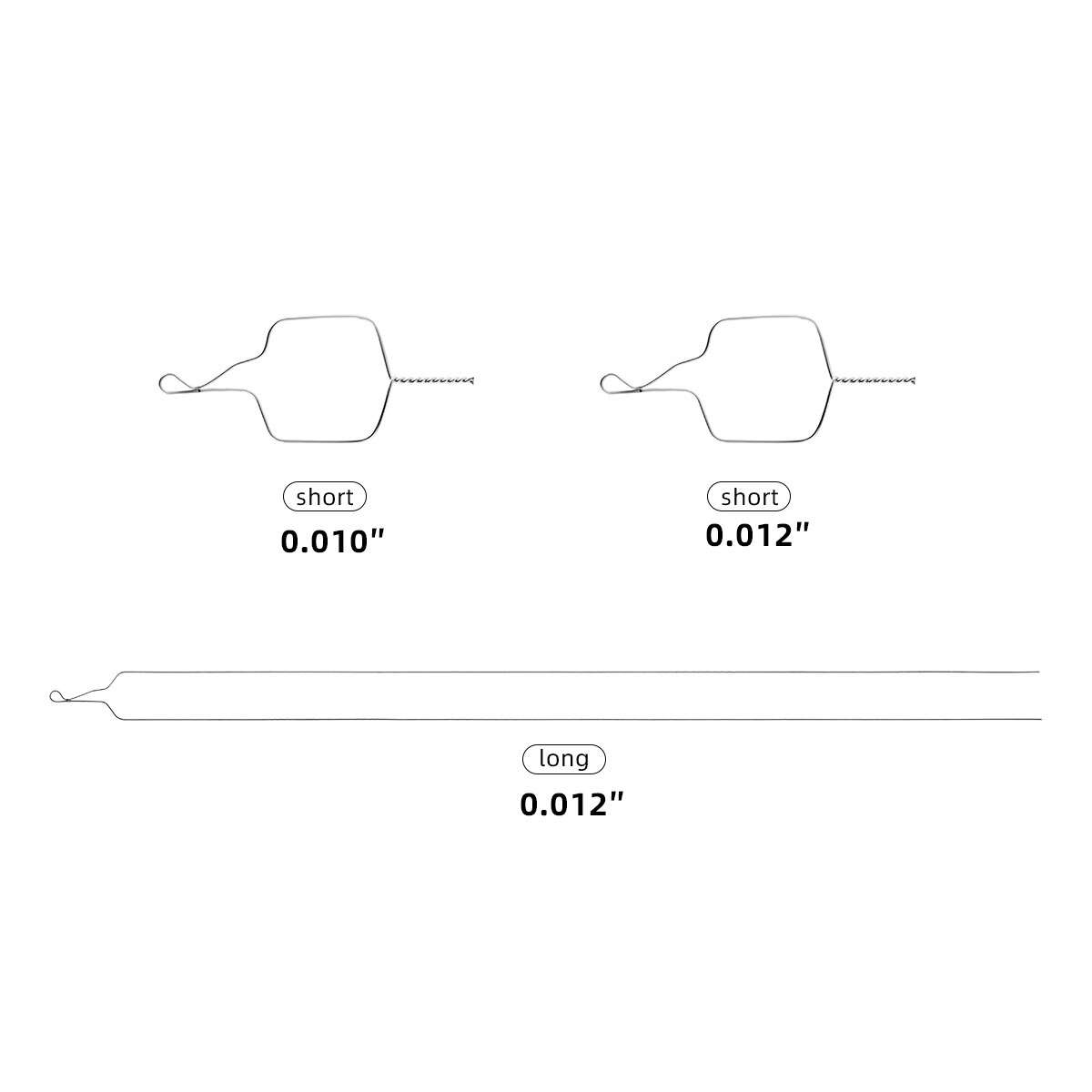 Dental Orthodontic Wire Preformed Kobayashi Ligature Tie Medical Stainless Steel