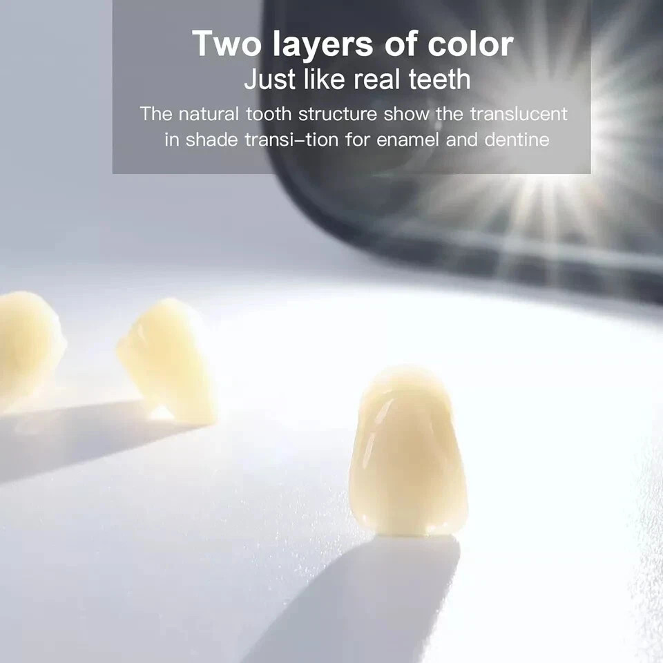 28 Pcs Dental Resin Upper&Lower Acrylic Resin Denture Teeth Full Set A1/A2/A3