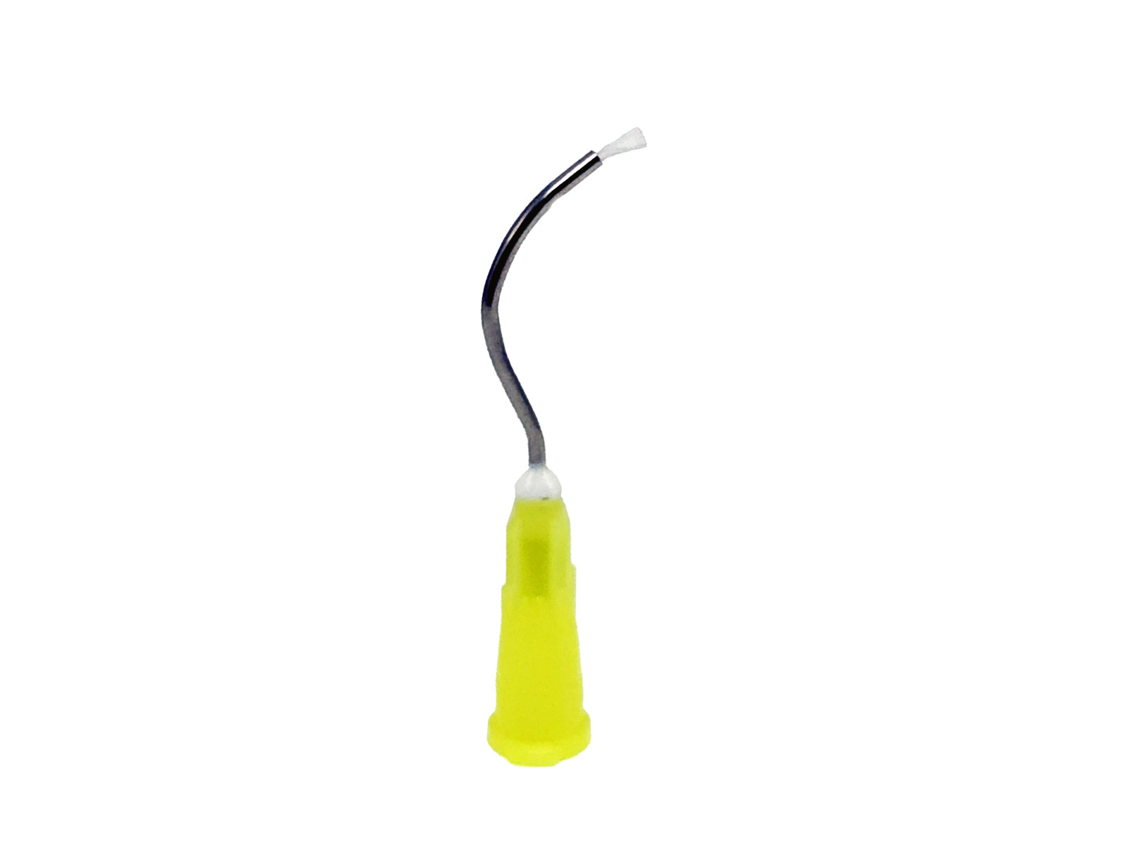 REDLAND Hemostatic Gel Infusor Tips [19ga] (Yellow with Soft Bristles) (100/Pk)