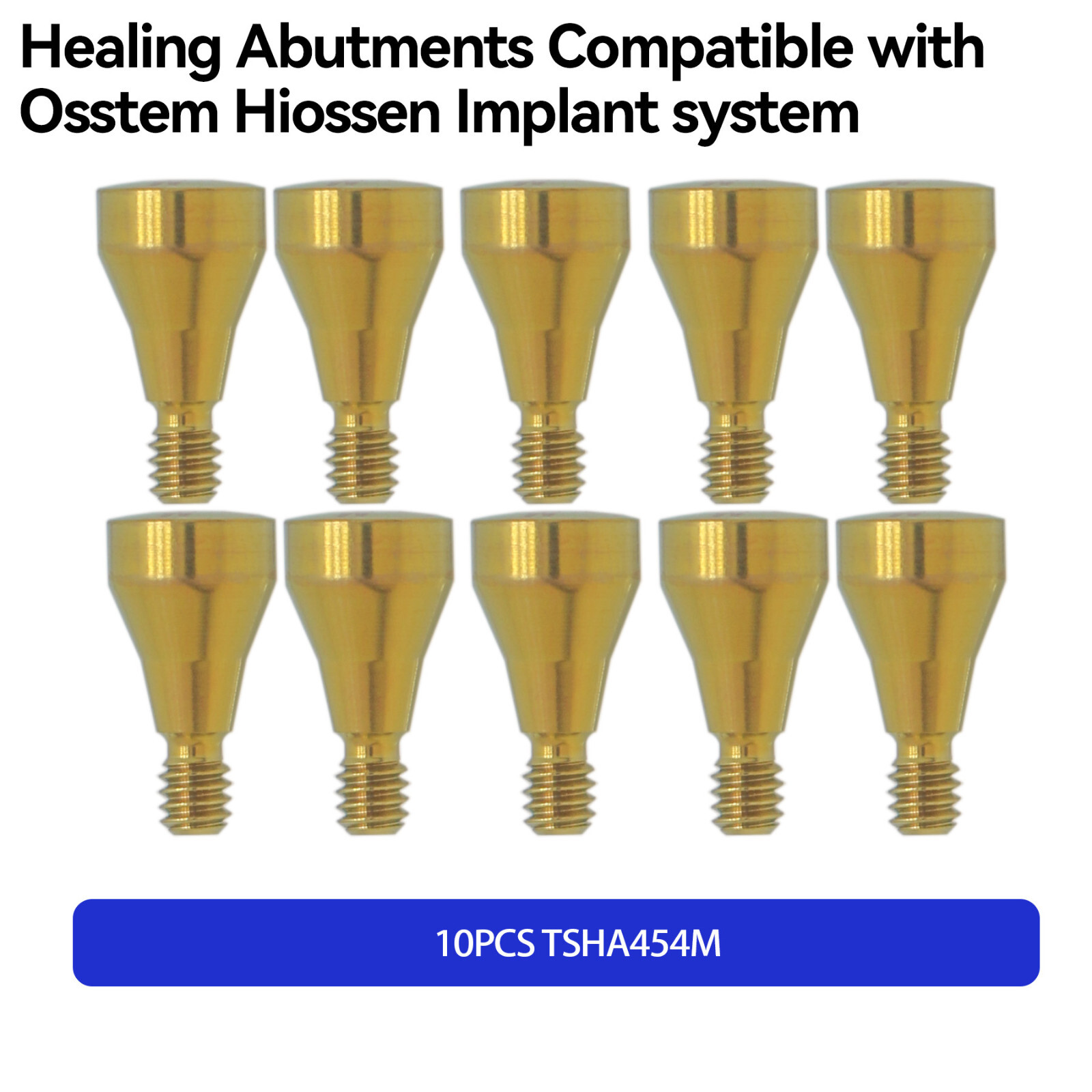 Dental Healing Abutment Cover Screw Mini Platform Fit Osstem Hiossen 4.0/4.5mm
