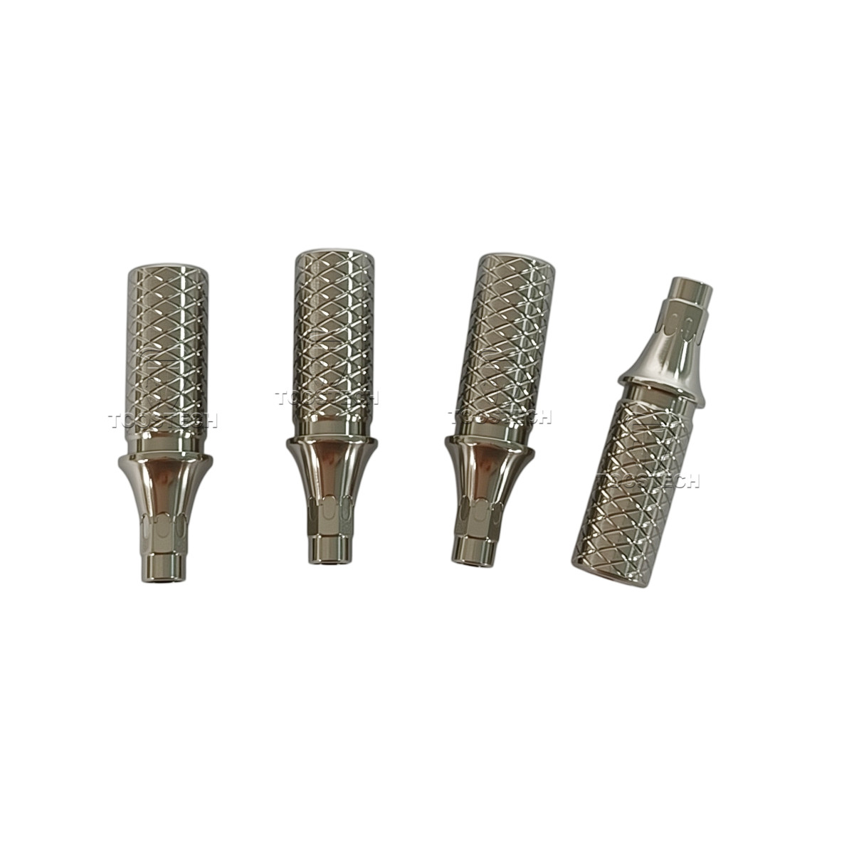 10pcs Titanium Temporary abutment fits to Megagen Blue diamond platform NC/RC