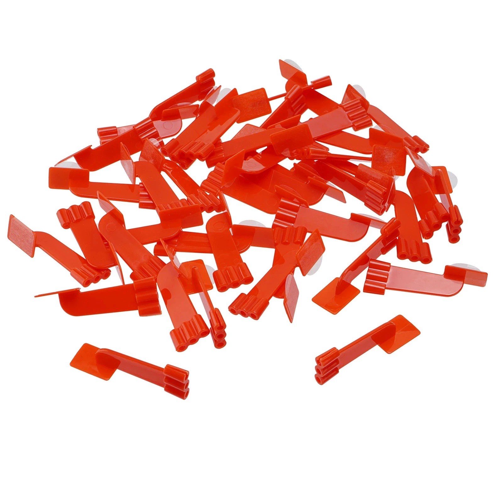 100pcs Dental Sensor Holder Adhesive Digital X-ray Sensor Holder Bitewing RED