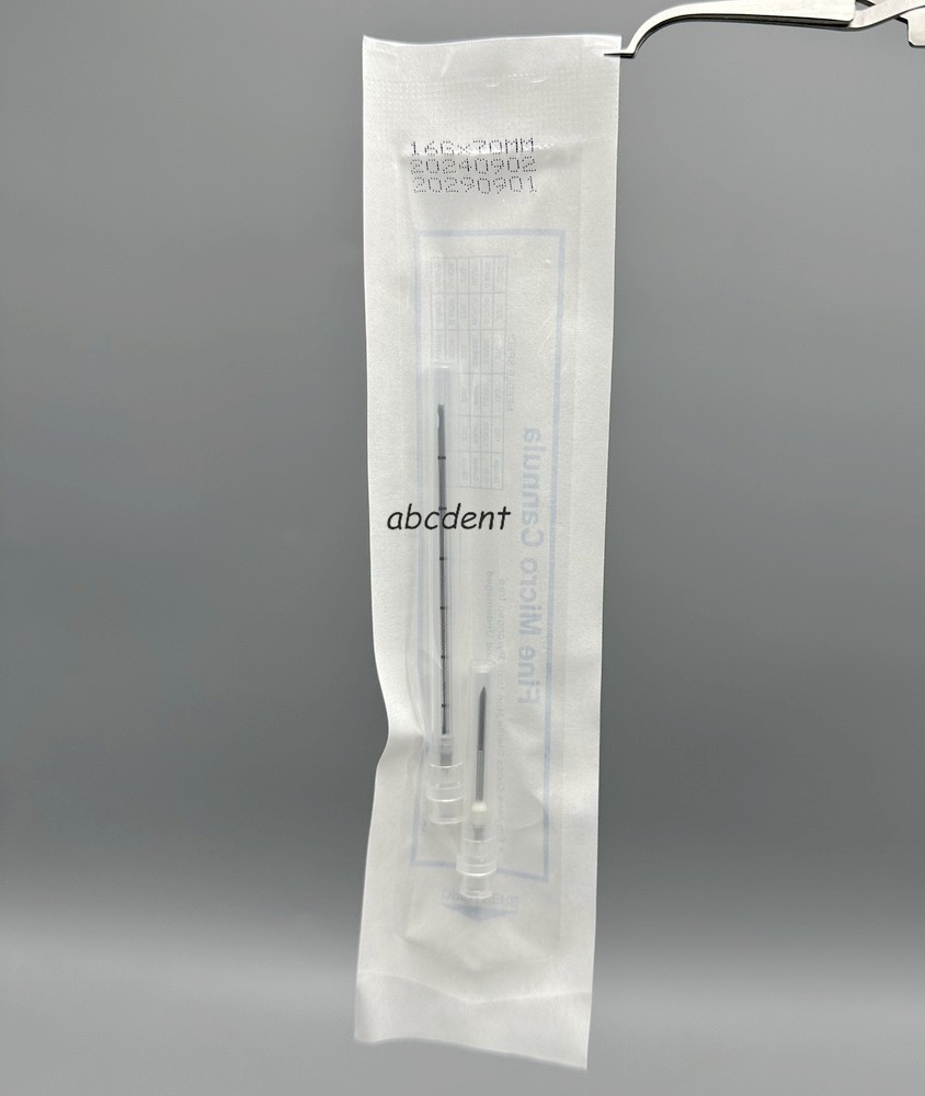 Sterile Micro Cannula With Puncture Blunt Tip for Fillers Needle Syringe Tips