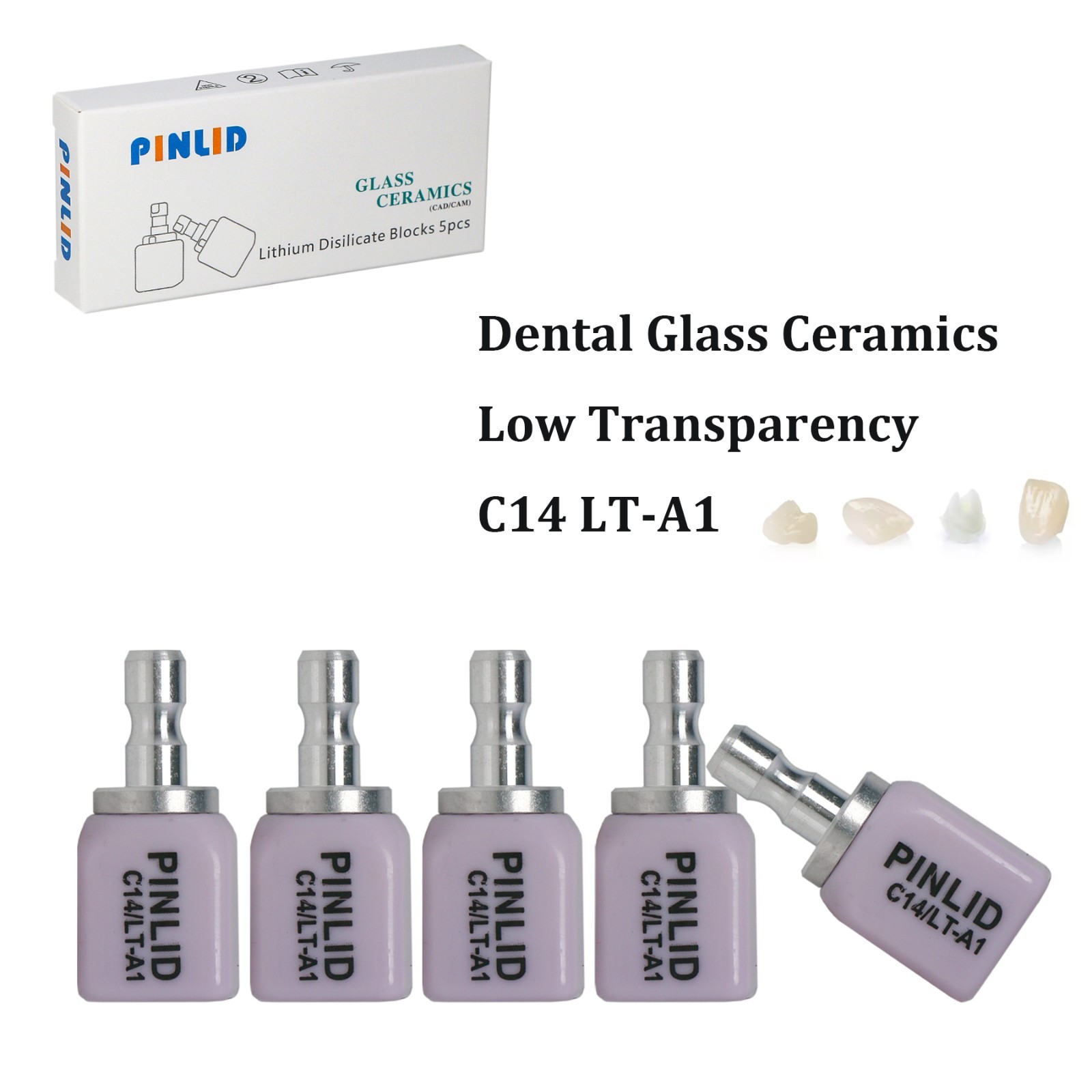 US Dental CAD/CAM CEREC Inlab Blocks Lithium Disilicate Glass Ceramic Blocks