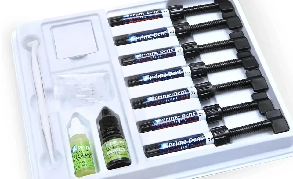 Bonding Dental Restorative PRIMEDENT Visible Light Cure Resin Based 7 Composite