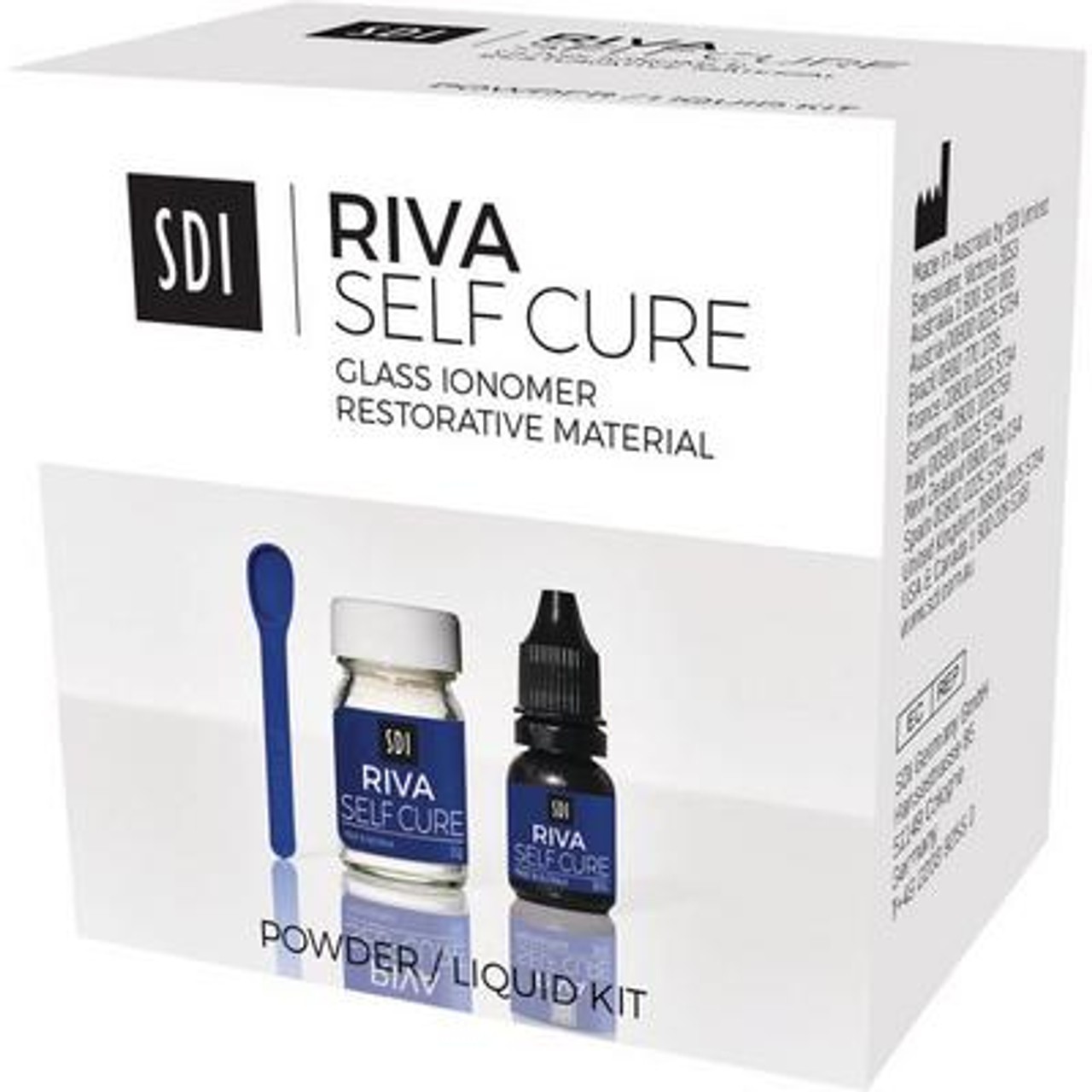 SDI 8610502 Riva Self Cure A2 Powder and Liquid Kit . Exp: 9/27