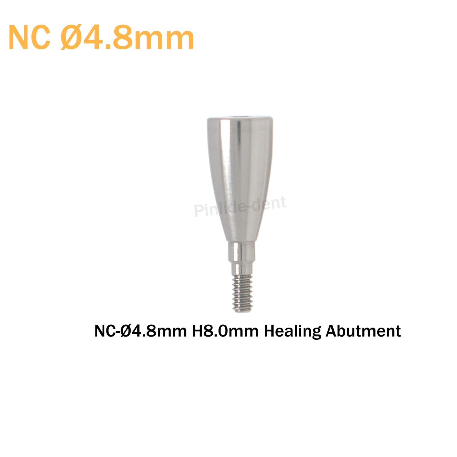 Dental Healing Abutment NC Ø3.6/4.8mm Dia Cover Screw fits ITI Straumann BL/BLT