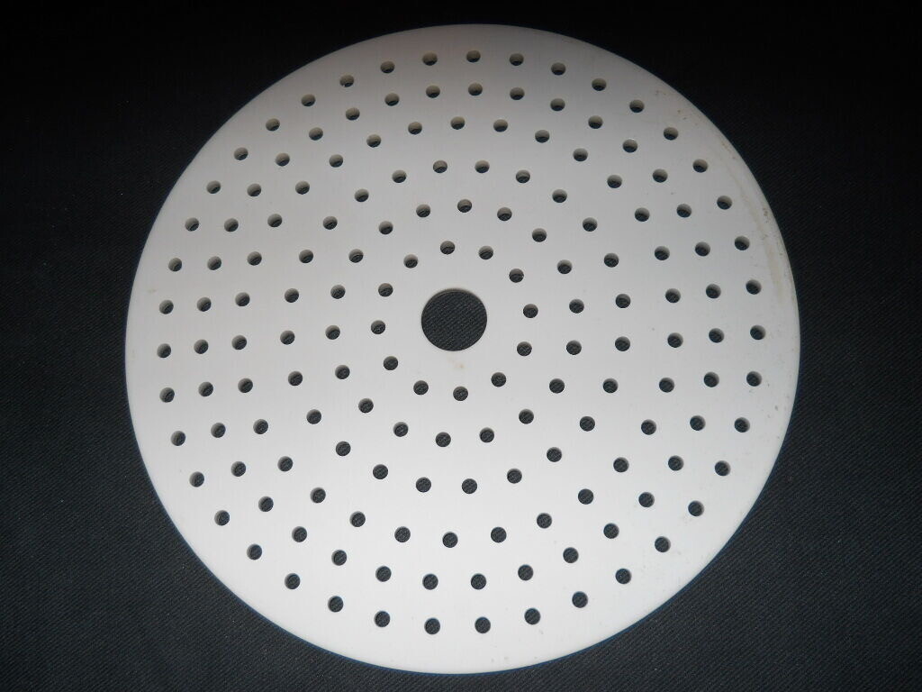 Coors CoorsTek 230mm Perforated Porcelain Desiccator Plate 5mm & 23mm Ctr 60456