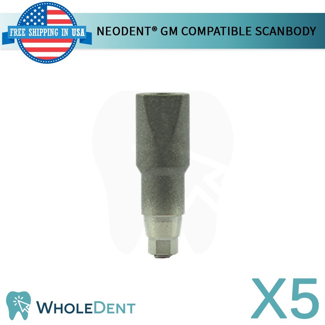 X5 Dental Titanium Scan Body Neodent® GM Compatible CAD CAM