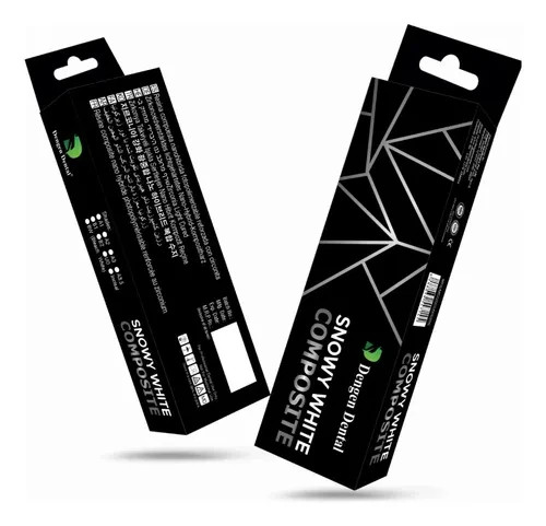 3 x Dental SNOWY WHITE BLEACH Light Cured Nano Hybrid Restorative Composite