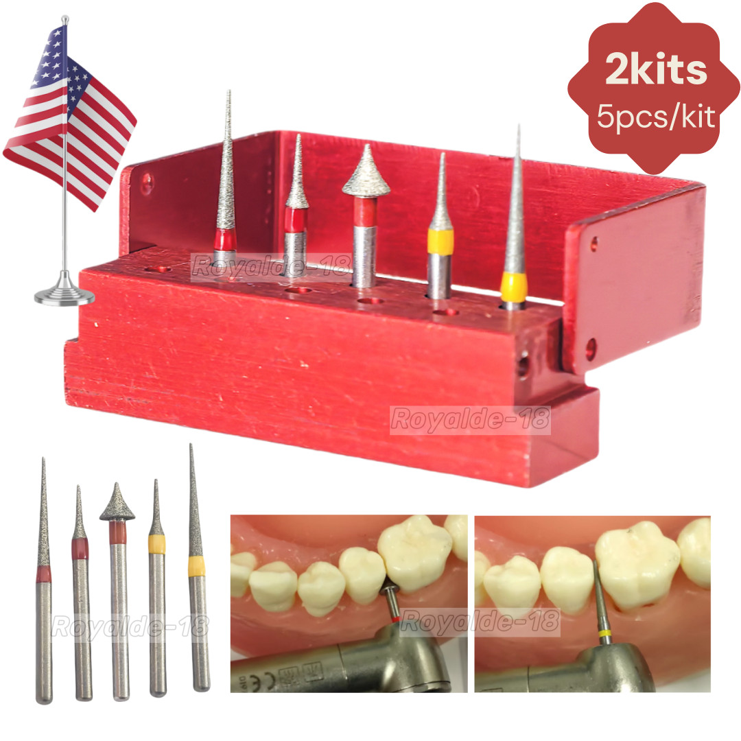 Dental Interproximal Enamel Reduction IPR Burs Grind Polishing Diamond Bur USA