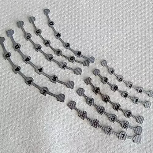 10Pcs/Pack Dental Bonding Splints Lingual Retainer upper:38#-47#,lower:29#-37#