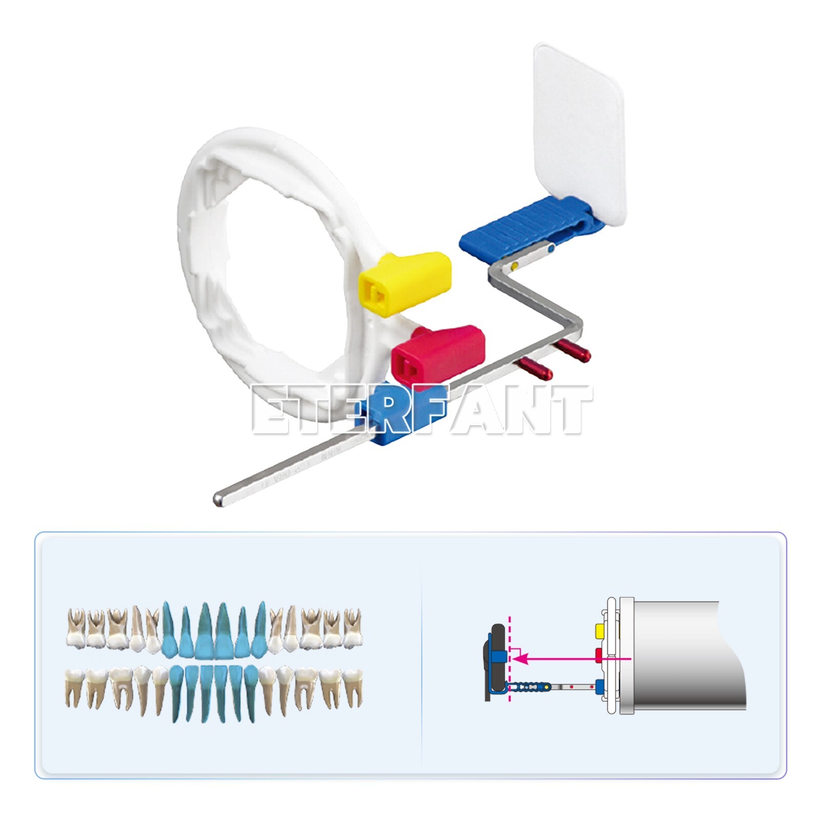 Dental Metal Aiming Arm Universal XCP-ORA One Ring & Arm Positioning System
