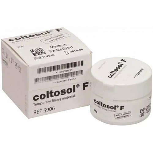 Coltene COLTOSOL F Temporary Restorations Filing Material 38g Jar Free II Ship