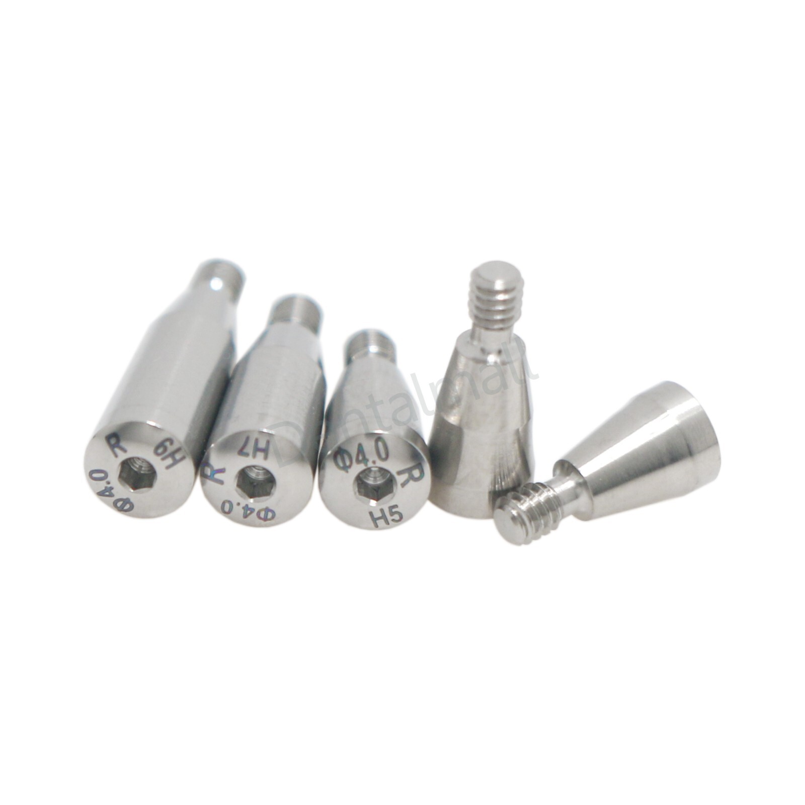 5Pcs Dental Healing Abutment Cover Screw Mini Regular Fit Osstem Hiossen