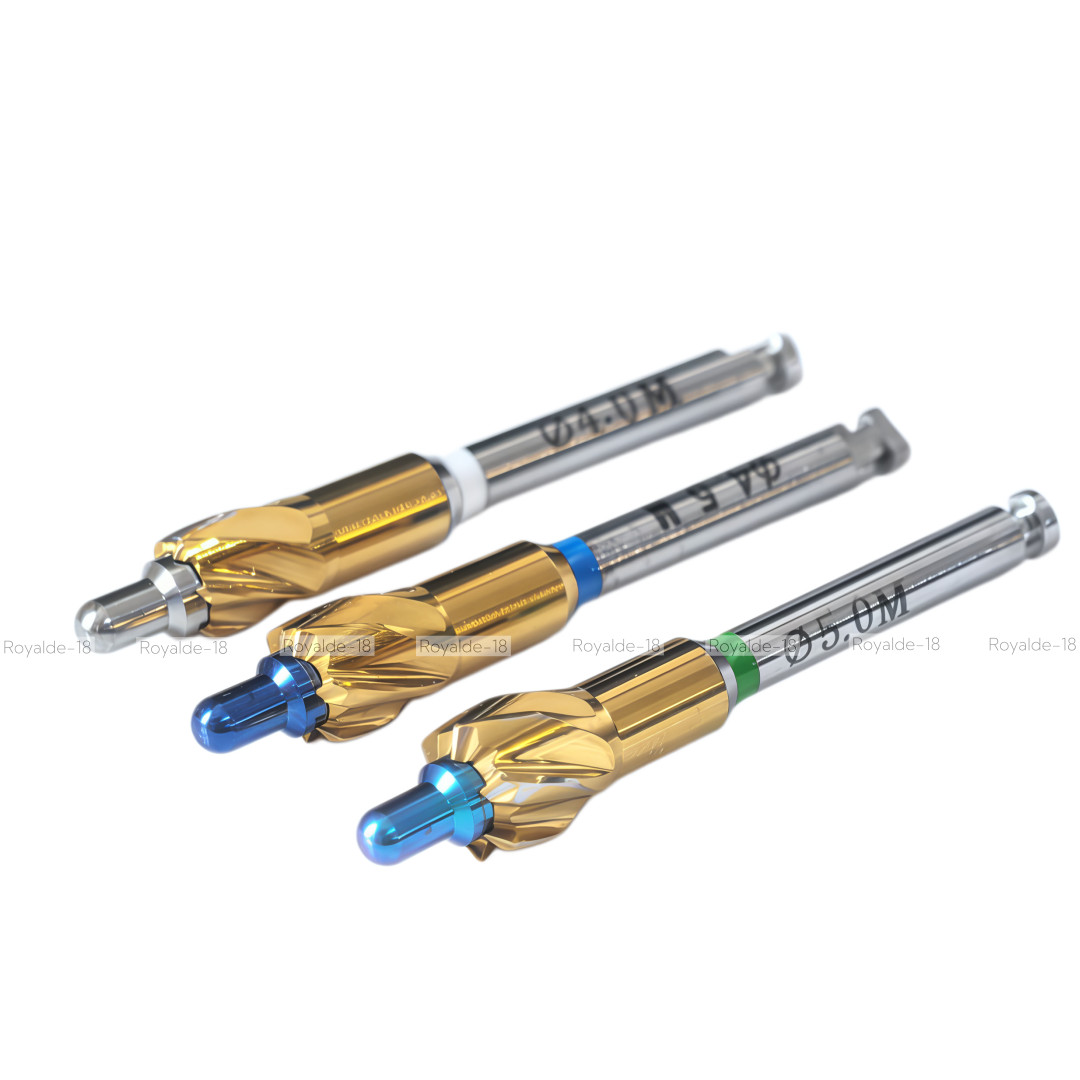 New Dental Profiler Grinding Bur Instrument Bur Peanut Drill ∅4.5 7pcs/kit