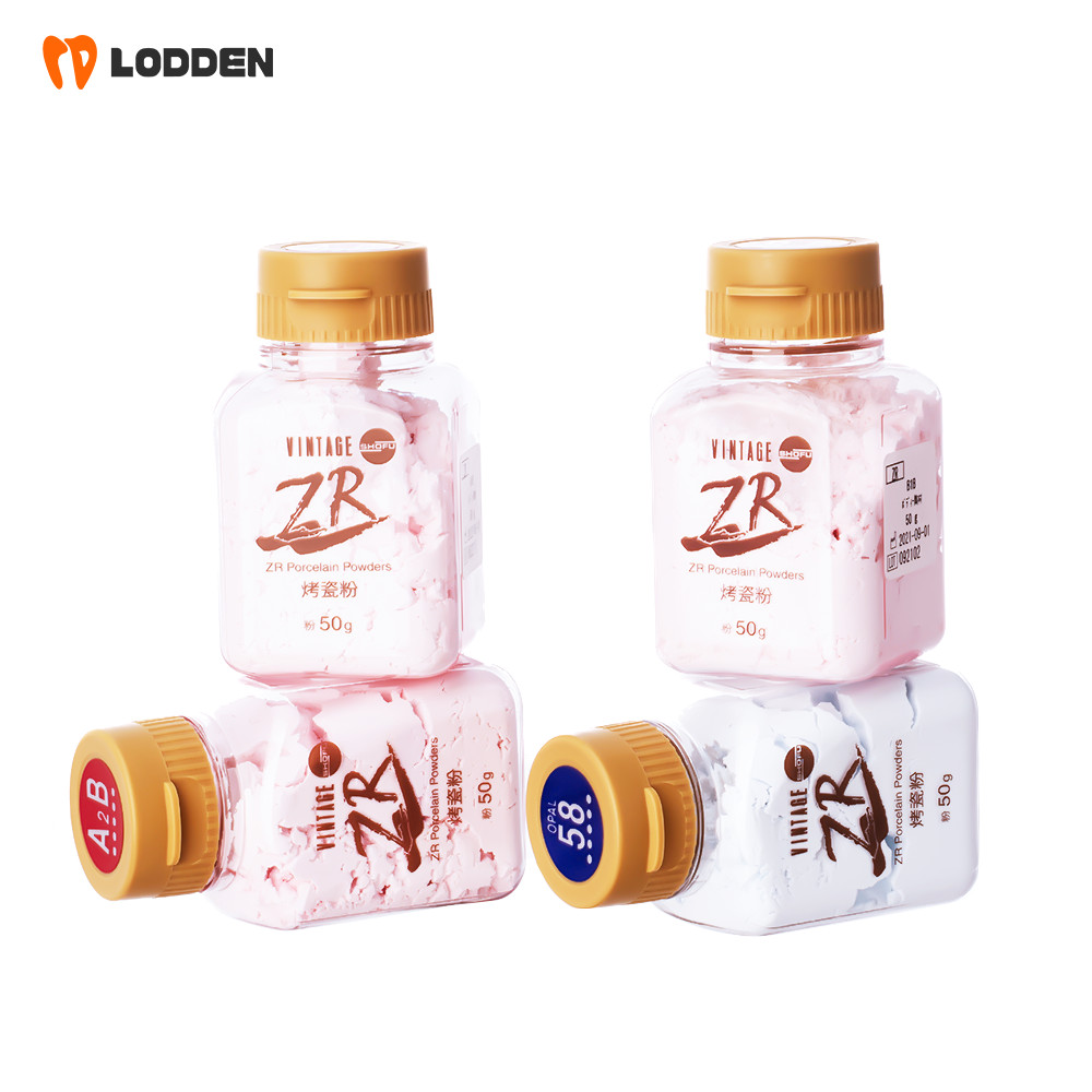 50g SHOFU Viniage ZR Body Dental Metal Porcelain Powder Incisal Powder All Color
