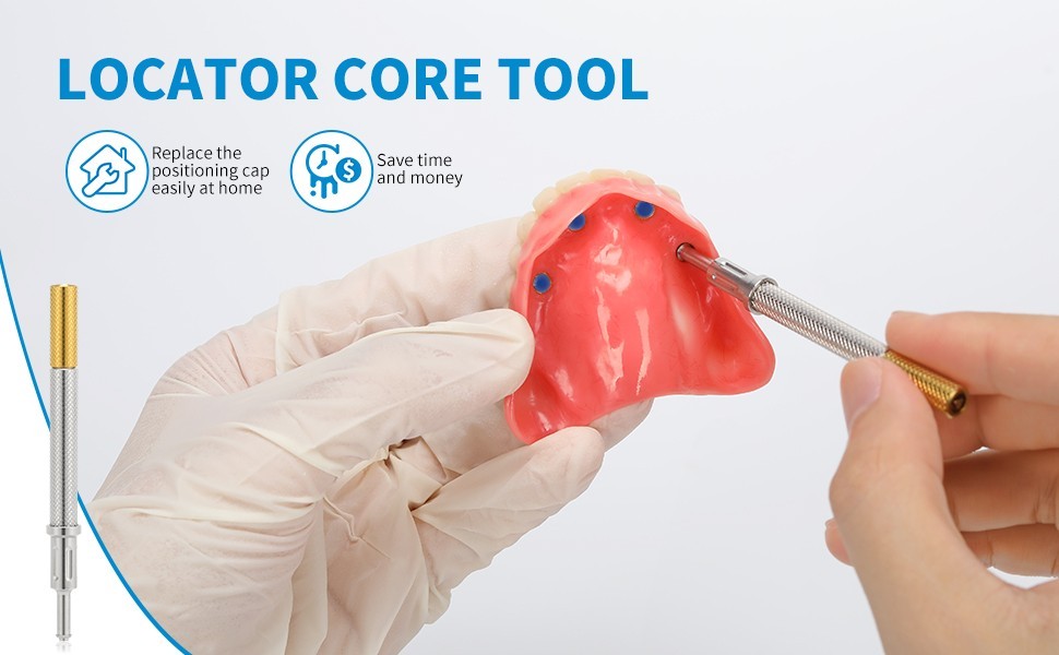 US Dental Locator Core Tool 3-in-1 Insertion Removal Driver Zest Locator Legacy