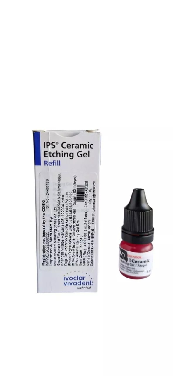 Ivoclar Vivadent 531548 IPS Ceramic Etching Gel Refill 5 mL – (Free Ship)
