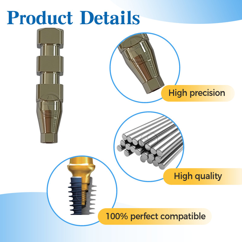 1/3/5/10/15/20pcs Impression Coping Open Tray Analog fit to Neodent GM Regular