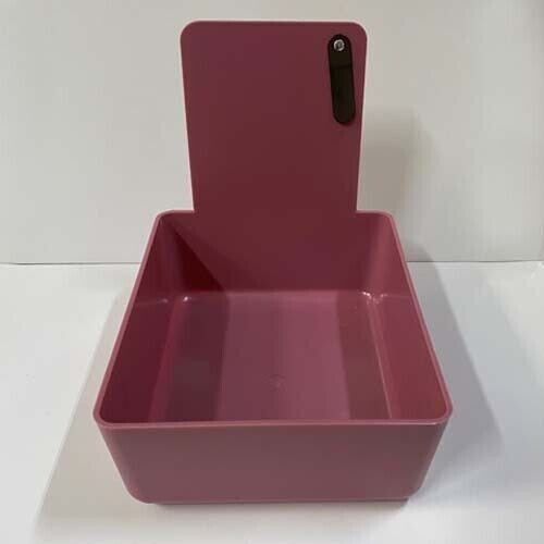 Mauve Dental Lab Pan w/Stainless Steel Clip 20pk 7″ x 5¾” x 2½” Made in the USA
