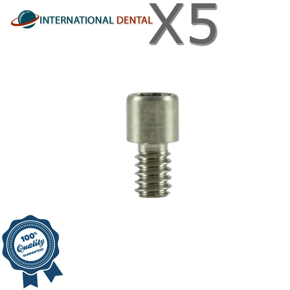 5 Dental Neo d® GM Compatible System Screw For Mini Conical Prosthetic Coping