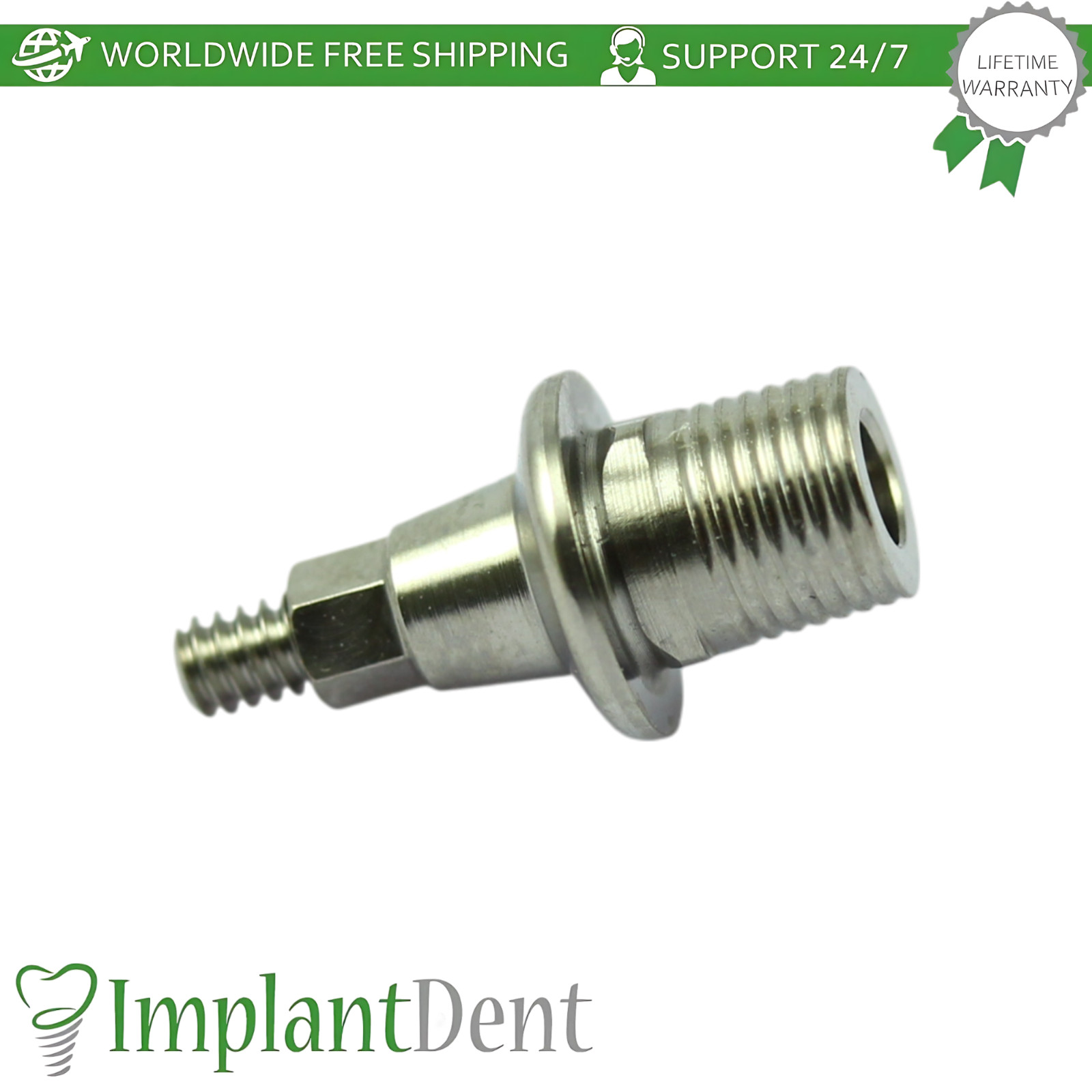 X10 Dental Prosthetic Ø5.5mm Diameter Titanium Base Neodent GM Compatible