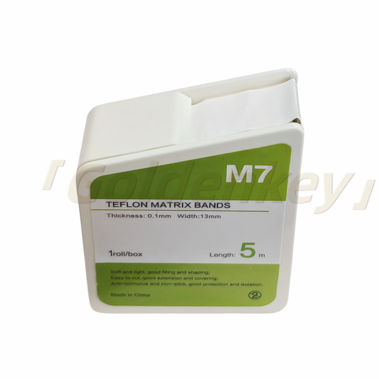 1Roll Dental Teflon Matrix Bands PTFT Anti-Corrision Non-stick Isolation 0.1mm