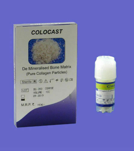 Cologenesis Colocast De Mineralized Bone Graft 1CC, Pure Collagen Particles