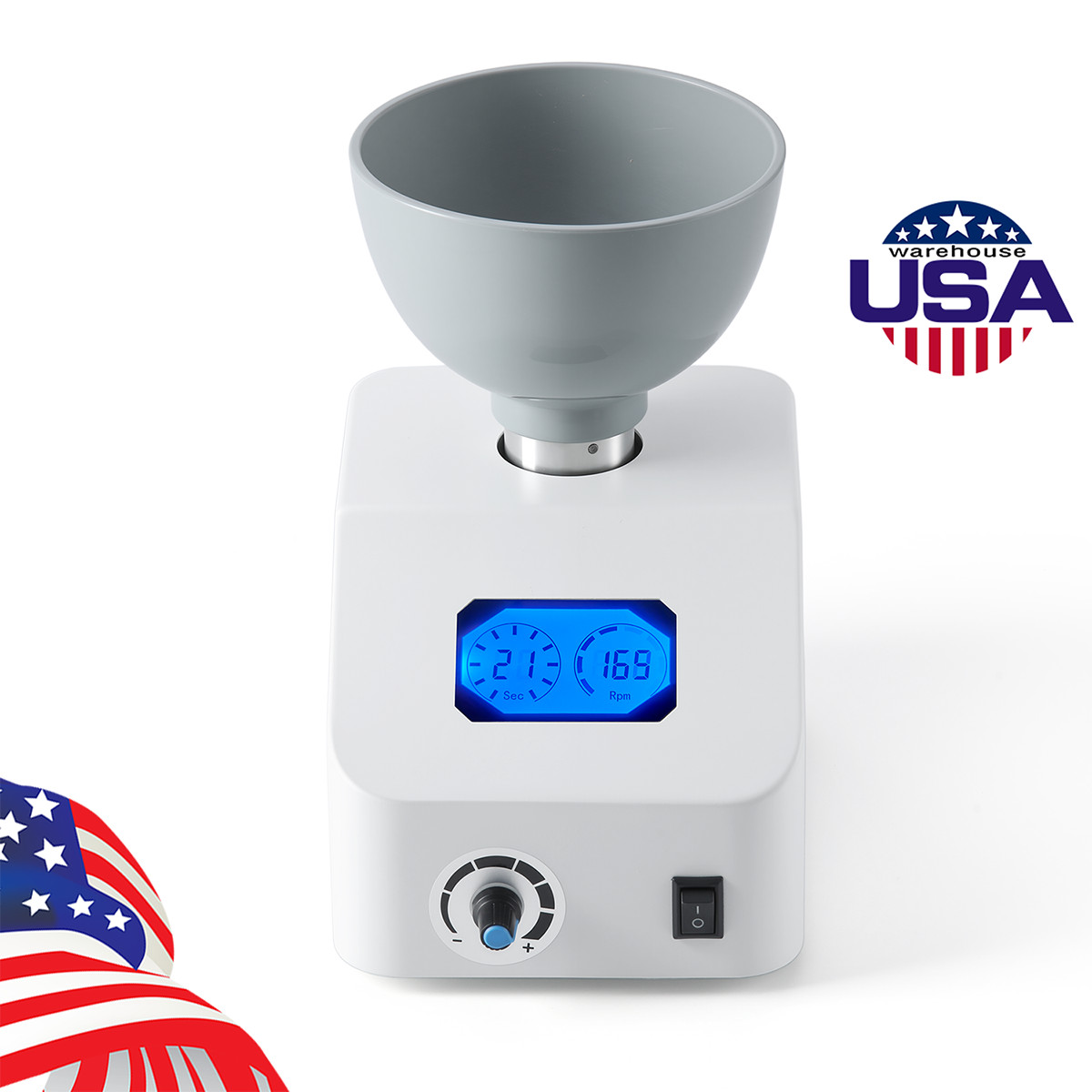 Dental Impression Alginate Mixer 300rpm Printing Material Gypsum Blender Bowl