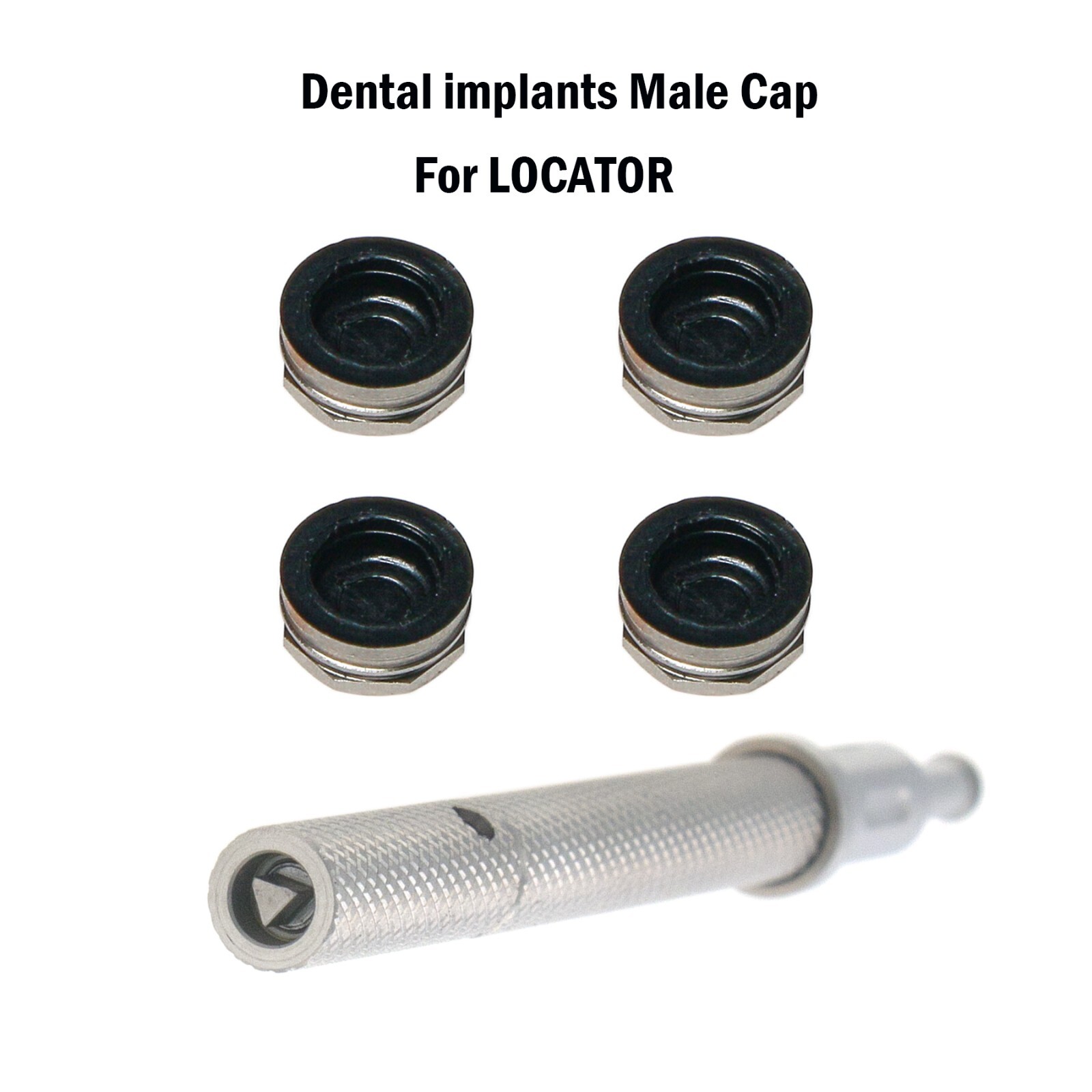 Dental Implant Retention Caps Insertion Extraction Locator Core Tool